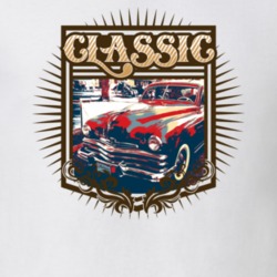 1949 Kaiser Deluxe Classic Car T Shirt