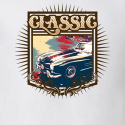 1955 Mercedes Benz 300Sl Gullwing Classic Car T Shirt