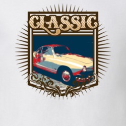 1955 Volkswagen Karmann Ghia Classic Car T Shirt