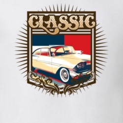 1959 Plymouth Fury Classic Car T Shirt