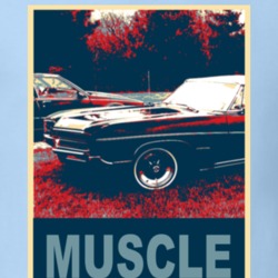 1967 Buick Wildcat Hope Style Muscle Car T Shirt