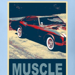 1970 Buick Riviera Hope Style Muscle Car T Shirt