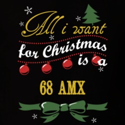 1968 AMC AMX American Muscle Car V8 Faded T Shirt