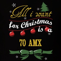 1970 AMC AMX American Muscle Car V8 Faded T Shirt