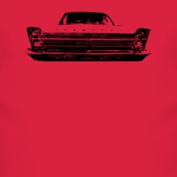 1965 Plymouth Fury Grill View Faded Look Light T Shirt