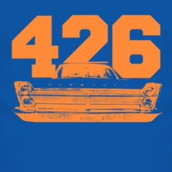 1965 Plymouth Fury 426 Grill Faded Look T Shirt
