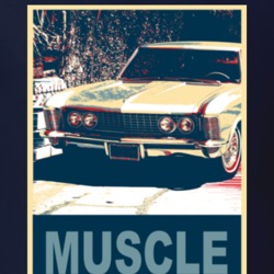 1965 Buick Riviera Hope Style Muscle Car T Shirt