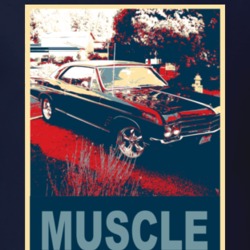 1966 Buick Skylark Hope Style Muscle Car T Shirt