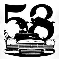 1958 Christine Fury Grill and Year T Shirt