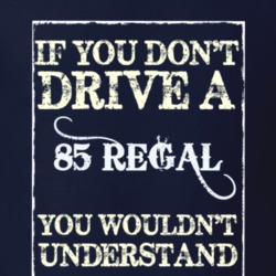 If You Dont Drive A 1985 Buick Regal Funny Classic Car T Shirt