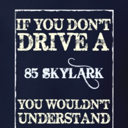 If You Dont Drive A 1985 Buick Skylark Funny Classic Car T Shirt