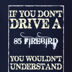 If You Dont Drive A 1985 Firebird Trans Am Funny Classic Car T Shirt