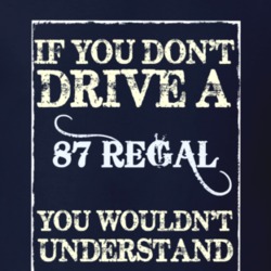 If You Dont Drive A 1987 Buick Regal Funny Classic Car T Shirt