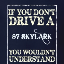 If You Dont Drive A 1987 Buick Skylark Funny Classic Car T Shirt