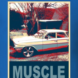 1961 Chevy Bel Air Hope Style Muscle Car T Shirt