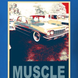 1964 Chevy Bel Air Hope Style Muscle Car T Shirt