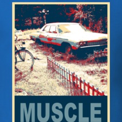 1968 Chevy Bel Air Hope Style Muscle Car T Shirt