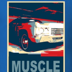 1971 Chevy Bel Air Hope Style Muscle Car T Shirt