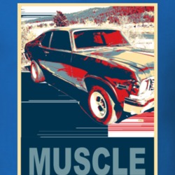 1973 Chevy Nova Hope Style Muscle Car T Shirt