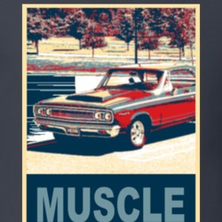 1965 Dodge Coronet 426 Hemi Muscle Car Hope Style T Shirt