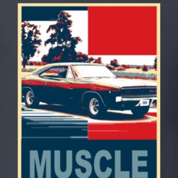 1968 Dodge Charger Muscle Car Hope Style T Shirt