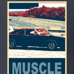 1969 Dodge Charger Daytona Muscle Car Hope Style T Shirt