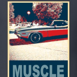 1971 Dodge Challenger Muscle Car Hope Style T Shirt