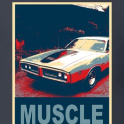 1971 Dodge Charger Muscle Car Hope Style T Shirt
