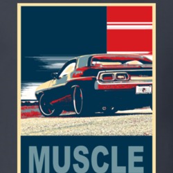 1972 Dodge Challenger Muscle Car Hope Style T Shirt