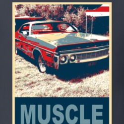 1972 Dodge Polara Muscle Car Hope Style T Shirt