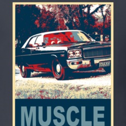 1973 Dodge Polara Muscle Car Hope Style T Shirt
