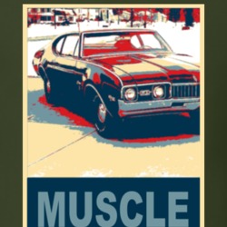 1968 Oldsmobile Cutlass Ram Rod 350 Muscle Car Hope Style T Shirt