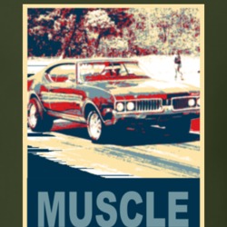 1969 Oldsmobile Cutlass Muscle Car Hope Style T Shirt
