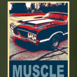1970 Oldsmobile Cutlass W31 Muscle Car Hope Style T Shirt