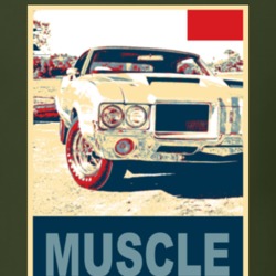 1971 Oldsmobile 442 Muscle Car Hope Style T Shirt