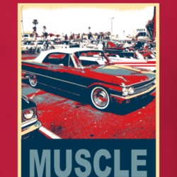 1961 Galaxie Muscle Car Hope Style T Shirt