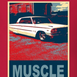 1963 Galaxie Muscle Car Hope Style T Shirt