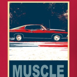 1968 Galaxie Muscle Car Hope Style T Shirt