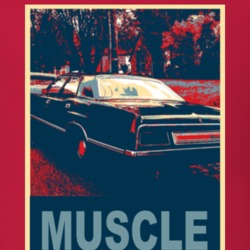 1971 Galaxie Muscle Car Hope Style T Shirt