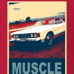 1974 Galaxie Muscle Car Hope Style T Shirt