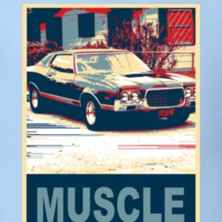 1973 Torino Gt  Muscle Car Hope Style T Shirt