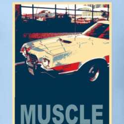 1974 Torino Gt  Muscle Car Hope Style T Shirt