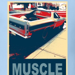 1976 Ranchero  Muscle Car Hope Style T Shirt