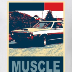 1970 AMC AMX Muscle Car Hope Style T Shirt