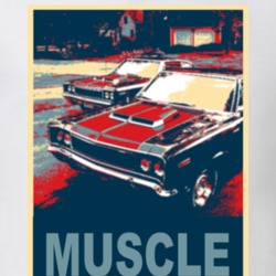 1970 AMC REBEL Muscle Car Hope Style T Shirt