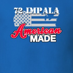 1972 Chevy Impala American Made T Shirt