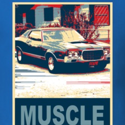 1973 Torino Gt  Muscle Car Hope Style T Shirt