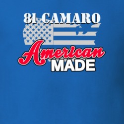 1981 Chevy Camaro American Made T Shirt