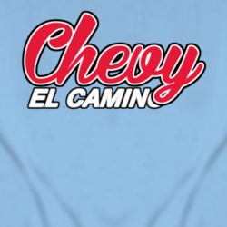 Chevy El Camino Coors Label Parody T Shirt