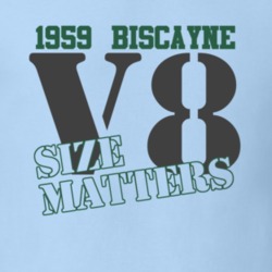 1959 Chevy Biscayne Size Matters Faded Look T Shirt